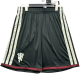 2026-27 Mens Manchester United Third Away Black Shorts Pants