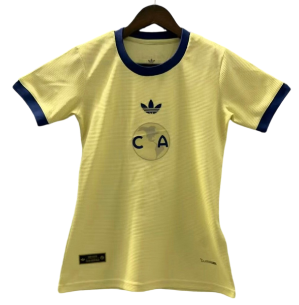 2026-27 Women Club America 110th Anniversary Yellow Soccer Jersey