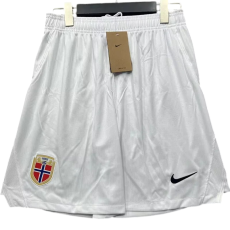 2026-27 Norway Home White Shorts Pants