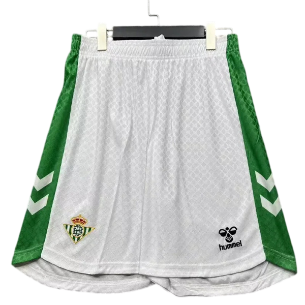 2026-27 Mens Real Betis Home White Shorts Pants
