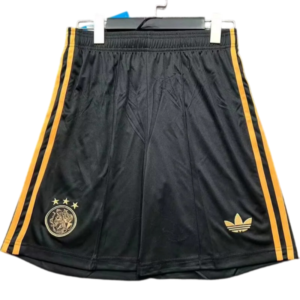 2026-27 Mens Ajax Away Black Shorts Pants