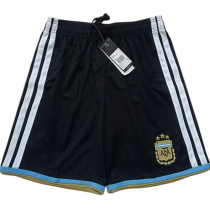 2026-27 Argentina Messi Farewell Match Black Shorts Pants