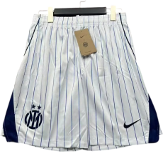 2026-27 Mens Inter Milan Away White Shorts Pants