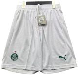 2026-27 Mens Palmeiras Home White Shorts Pants(带绳子)