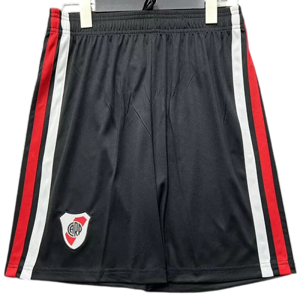 2026-27 Mens River Plate Home Black Shorts Pants