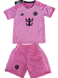 2026-27 Kids Inter Miami Home Soccer Jersey