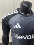 2026-27 Mens Como Third Away Black Player Version Soccer Jersey
