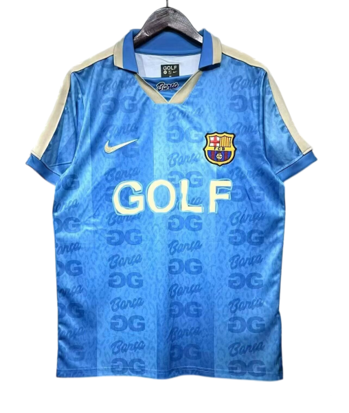2026-27 Barcelona Lake blue Joint Edition Fans Soccer Jersey