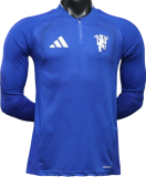 2026-27 Manchester United Half Long Sleeve Player Version Training Shirts