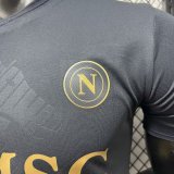 2026-27 Napoli Fourth Away Black Player version Soccer Jersey
