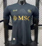 2026-27 Napoli Fourth Away Black Player version Soccer Jersey
