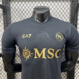 2026-27 Napoli Fourth Away Black Player version Soccer Jersey