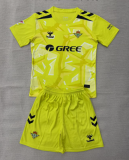 2026-27 Kids Real Betis Yellow Goalkeeper Soccer Jersey