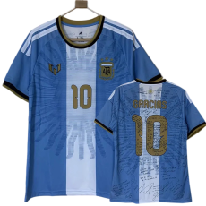 2026-27 Argentina MESSI #10 Farewell Match Fans Soccer Jersey (签名版)