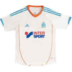 2012-2013 Marseille Home White Retro Soccer Jersey