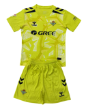 2026-27 Kids Real Betis Yellow Goalkeeper Soccer Jersey