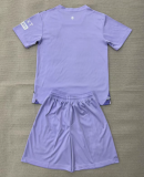 2026-27 Kids Rangers Light Purple Goalkeeper Soccer Jersey