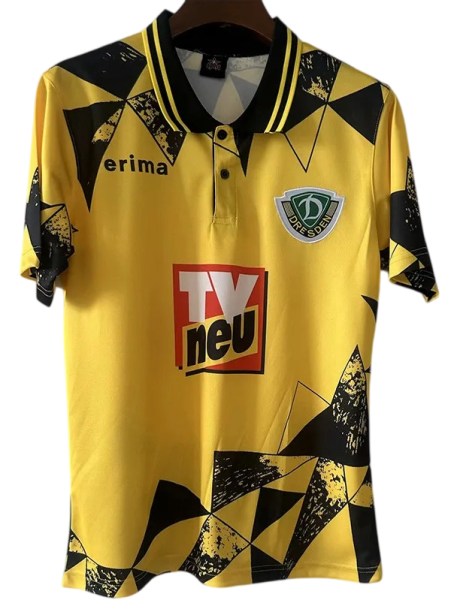 1994 Mens Dynamo Dresden Home Retro Soccer Jersey
