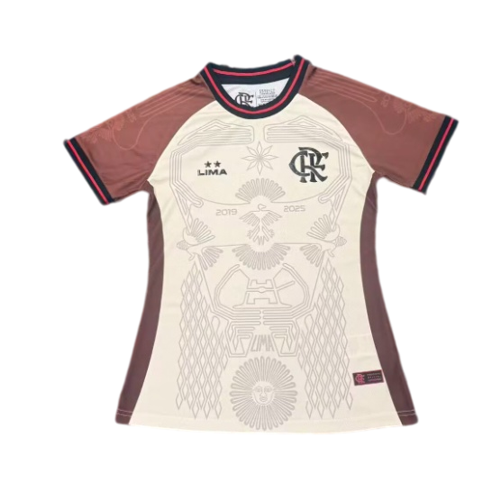 2026-27 Women Flamengo Beige Brown Training Shirts (LIMA)