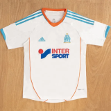 2012-2013 Marseille Home White Retro Soccer Jersey