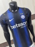 2027-28 Mens Inter Milan Home Leak Player Version Soccer Jersey