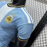 2026-27 Argentina MESSI #10 Farewell Match Player version Soccer Jersey (签名版)