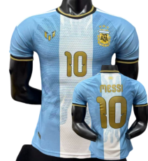 2026-27 Argentina MESSI #10 Farewell Match Player version Soccer Jersey (签名版)