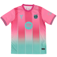 2026-27 Barcelona Pink Blue Special Edition Fans Soccer Jersey