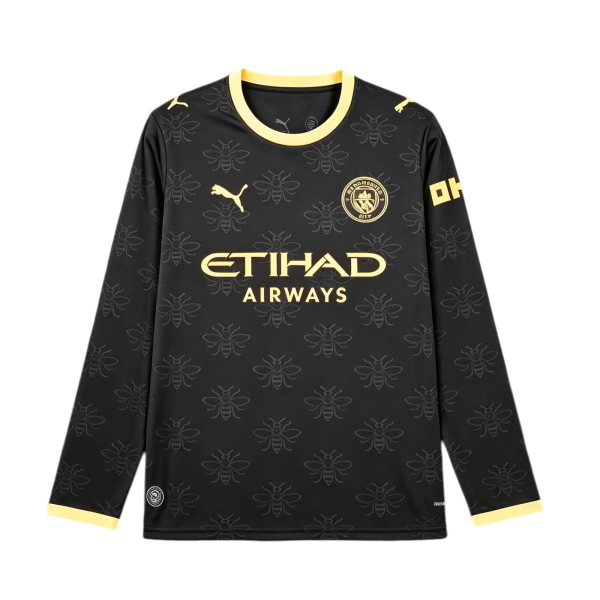 2026-27 Manchester City Away Long Sleeve Version Soccer Jersey