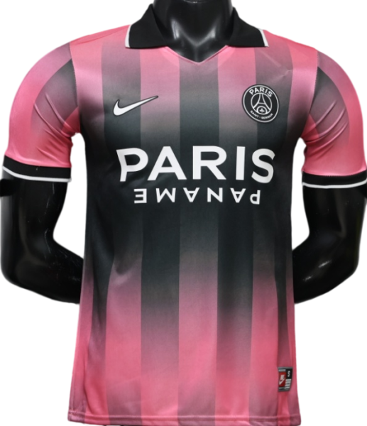 2026-27 Mens PSG Casual Edition pink Player version Soccer Jersey
