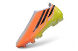 A orange yellow Nail Soccer Shoes 091
