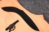 2026-27 Mens Arsenal Orange Vest Training Short Suit D26079#