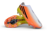 A orange yellow Nail Soccer Shoes 091