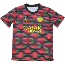 2026-27 PSG Red Black Green Fans Training Shirts