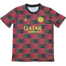 2026-27 PSG Red Black Green Fans Training Shirts