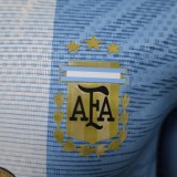 2026-27 Argentina Messi #10 Farewell Match Long Sleeve Player Version Soccer Jersey (签名版)