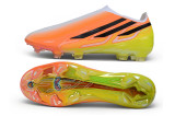 A orange yellow Nail Soccer Shoes 091