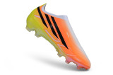 A orange yellow Nail Soccer Shoes 091