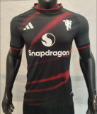 2026-27 Manchester United Black Red Player version Training Shirts
