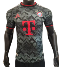 2026-27 Mens Bayern Munich Black Grey Player Version Training Shirts