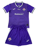 2026-27 Kids Fiorentina Home Purple Soccer Jersey