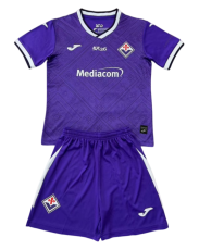 2026-27 Kids Fiorentina Home Purple Soccer Jersey