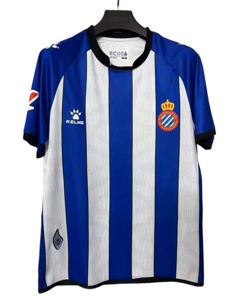 2026-27 Mens RCD Espanyol Home Blue White Soccer Jersey
