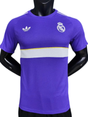 2026-27 Real Madrid Casual Purple Player Version Training Shirts