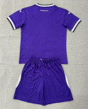 2026-27 Kids Fiorentina Home Purple Soccer Jersey