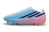 A blue pink Nail Soccer Shoes 095