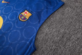 2026-27 Mens Barcelona Royal Blue Vest Training Short Suit  D26095#