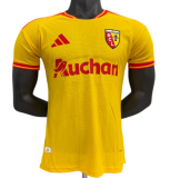 2026-27 RC Lens Home Yellow Player Version Soccer Jersey