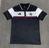 2026-27 Real Madrid Black Polo Fans Soccer Jersey
