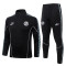 2026-27 Marseille Black Half Pull Training suit  B26107#(半拉链)